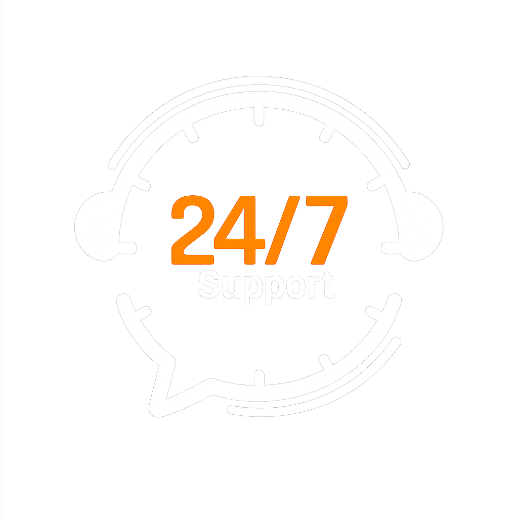 24/7 support