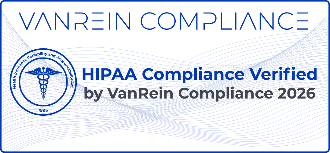 VanRein Compliance HIPAA compliance verified logo